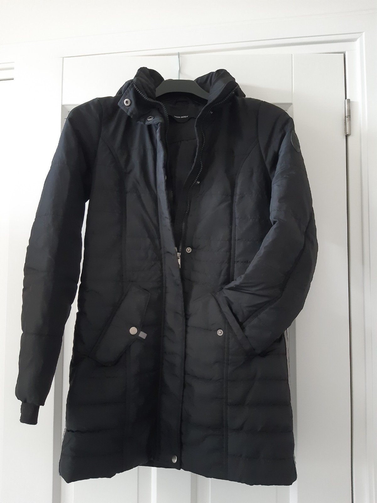 Vero Moda Parka Winterjas mt. XS, Vero Moda, Zwart, Ophalen of Verzenden, Zo goed als nieuw