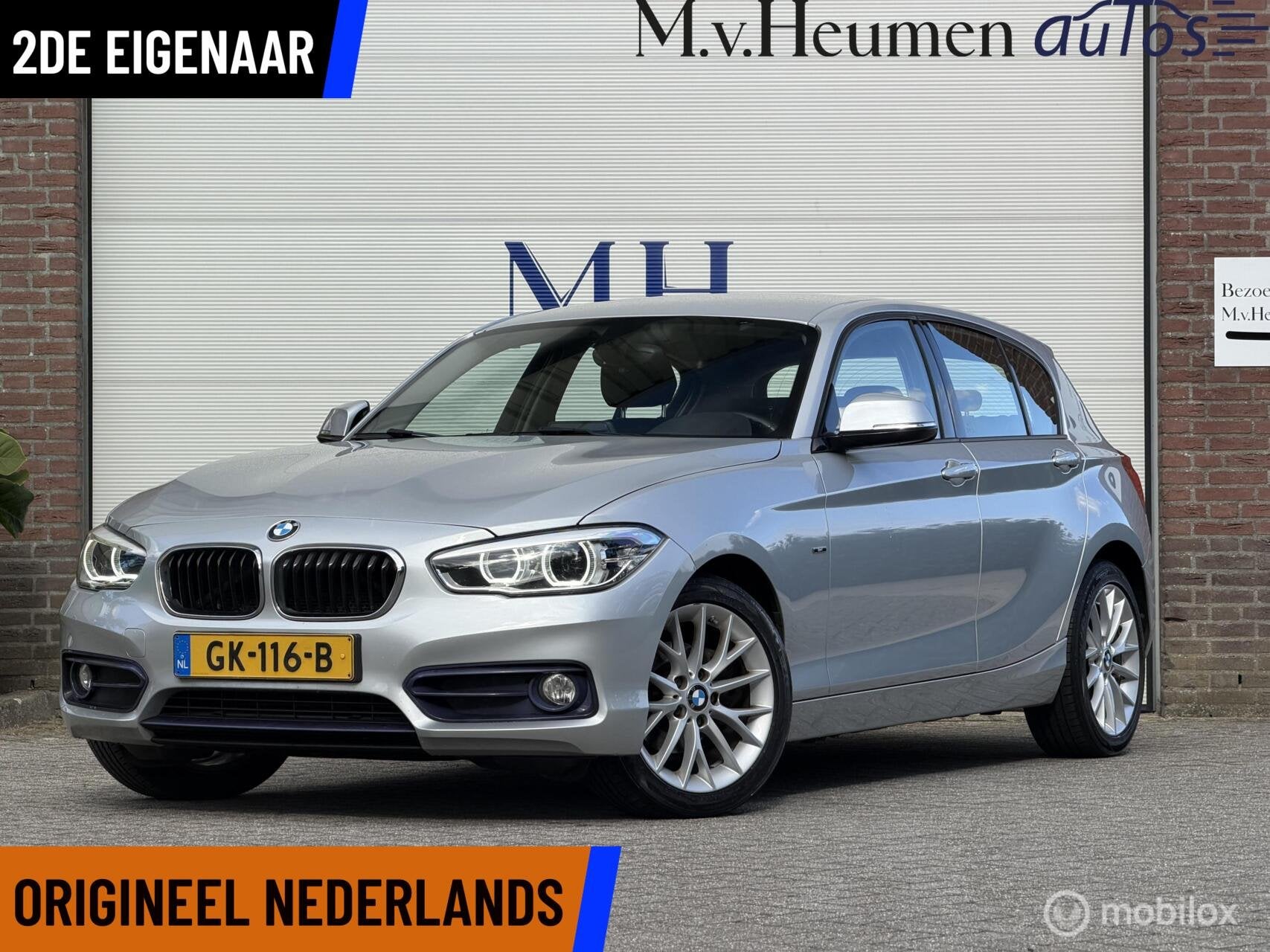 BMW 1-serie 118i LCi Sport LED Sportstoelen Climate ORG NED, Auto's, 1-Serie, Gebruikt, 4 cilinders, Origineel Nederlands