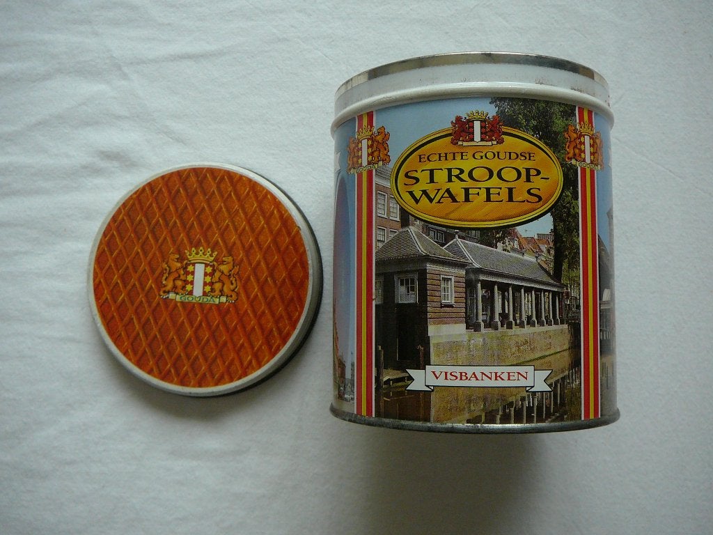 blik echte goudse stroopwafels, Ophalen of Verzenden, Overige