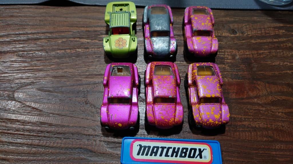 Lot van 6 Matchbox Beach Buggy & Baja Buggy (Vintage), Ophalen of Verzenden, Gebruikt, Auto, Overige merken