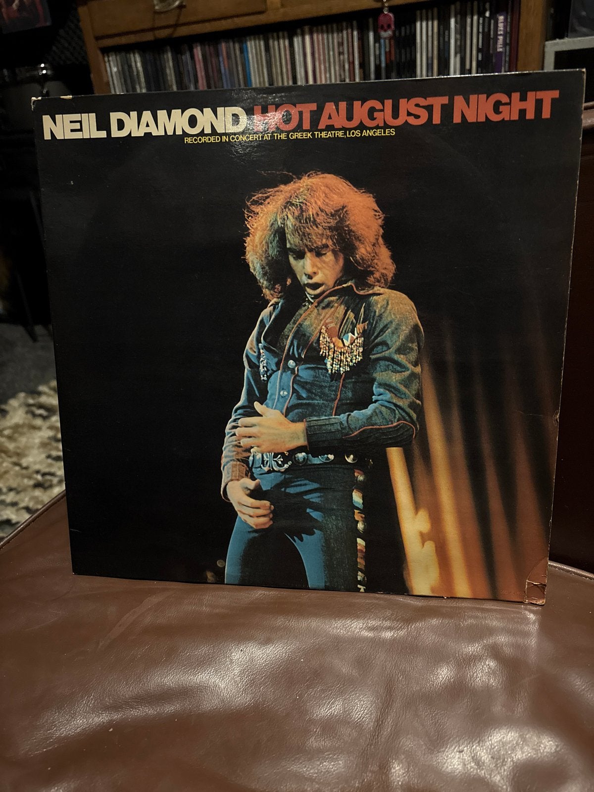 Neil Diamond - Hot August Night (Dubbel-LP), Singer-songwriter, Gebruikt, Ophalen of Verzenden, 12 inch