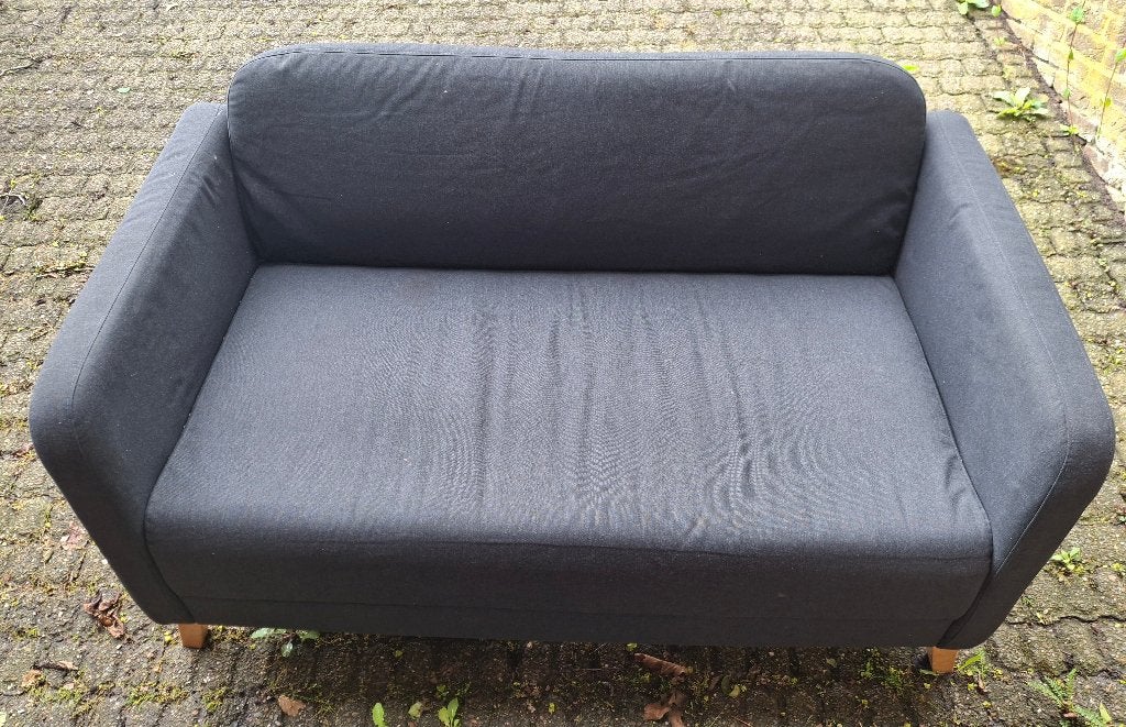 2 zitsbank Ikea Linanas, Ophalen, Gebruikt, Tweepersoons, 75 tot 100 cm
