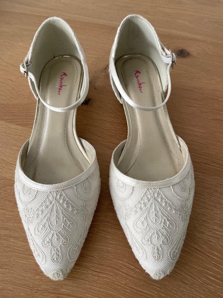 Trouwschoenen maat 37, Rainbow, Wit, Schoenen, Ophalen of Verzenden