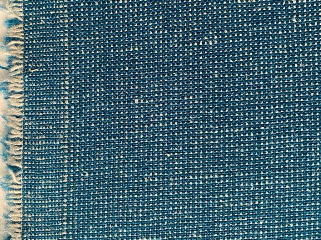 Kvadrat Umami licht petrol; 3,8 meter meubelstof; NU 188€, Hobby en Vrije tijd, Stoffen en Lappen, Wol, 120 cm of meer, Ophalen of Verzenden