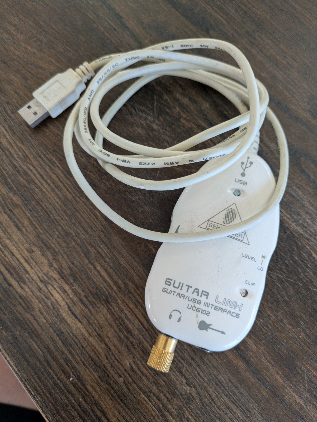 Behringer Guitar Link UCG102 USB Interface, Ophalen of Verzenden, Gebruikt, Overige typen
