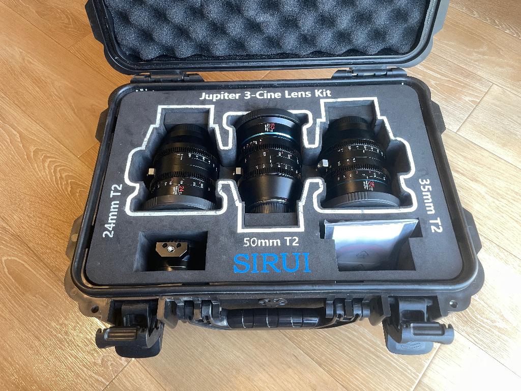 Sirui Jupiter lens set, Audio, Tv en Foto, Fotografie | Lenzen en Objectieven, Verzenden, Zo goed als nieuw, Standaardlens