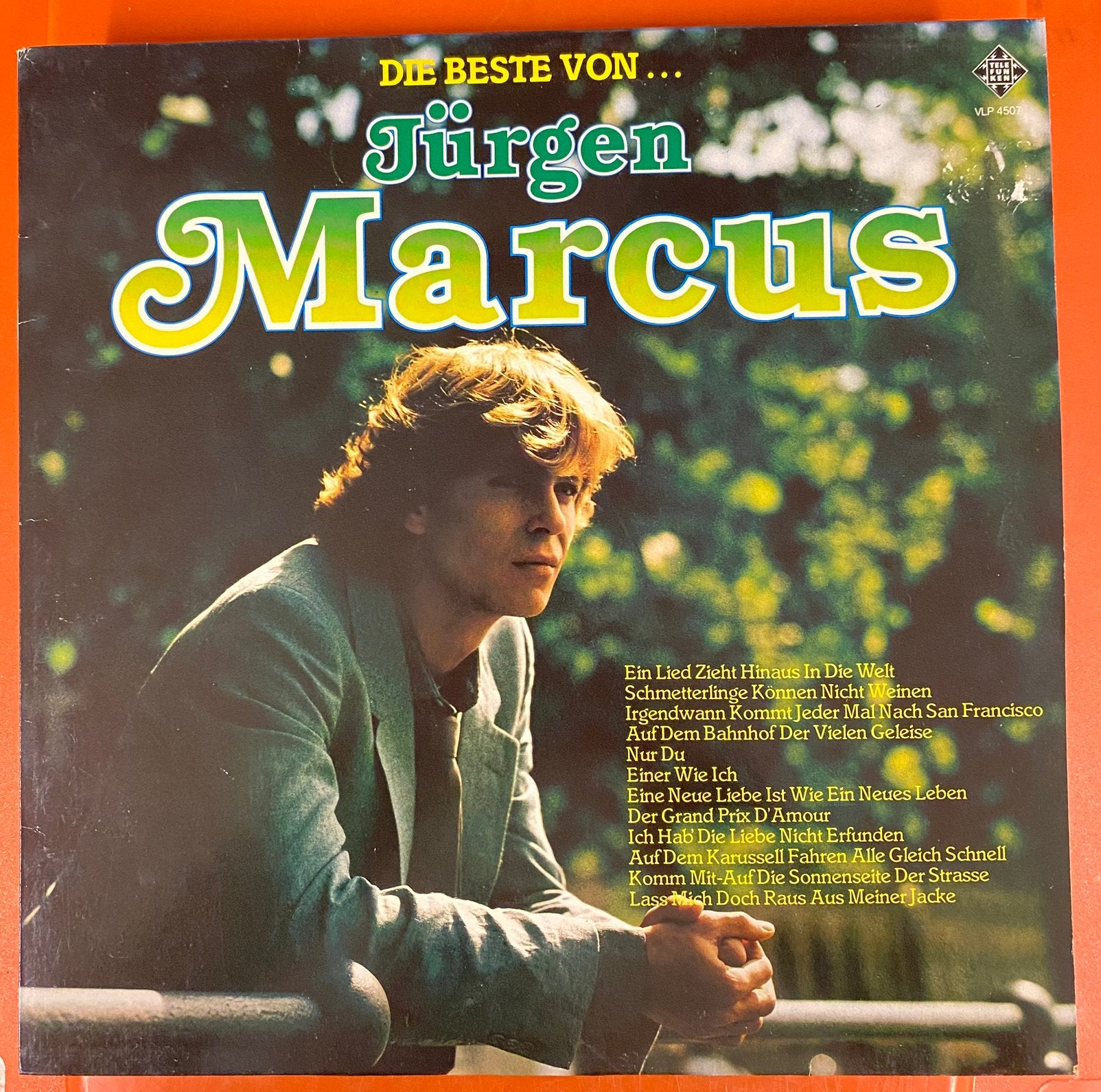 Jurgen Marcus  lp vinyl, Ophalen of Verzenden, Zo goed als nieuw, 12 inch