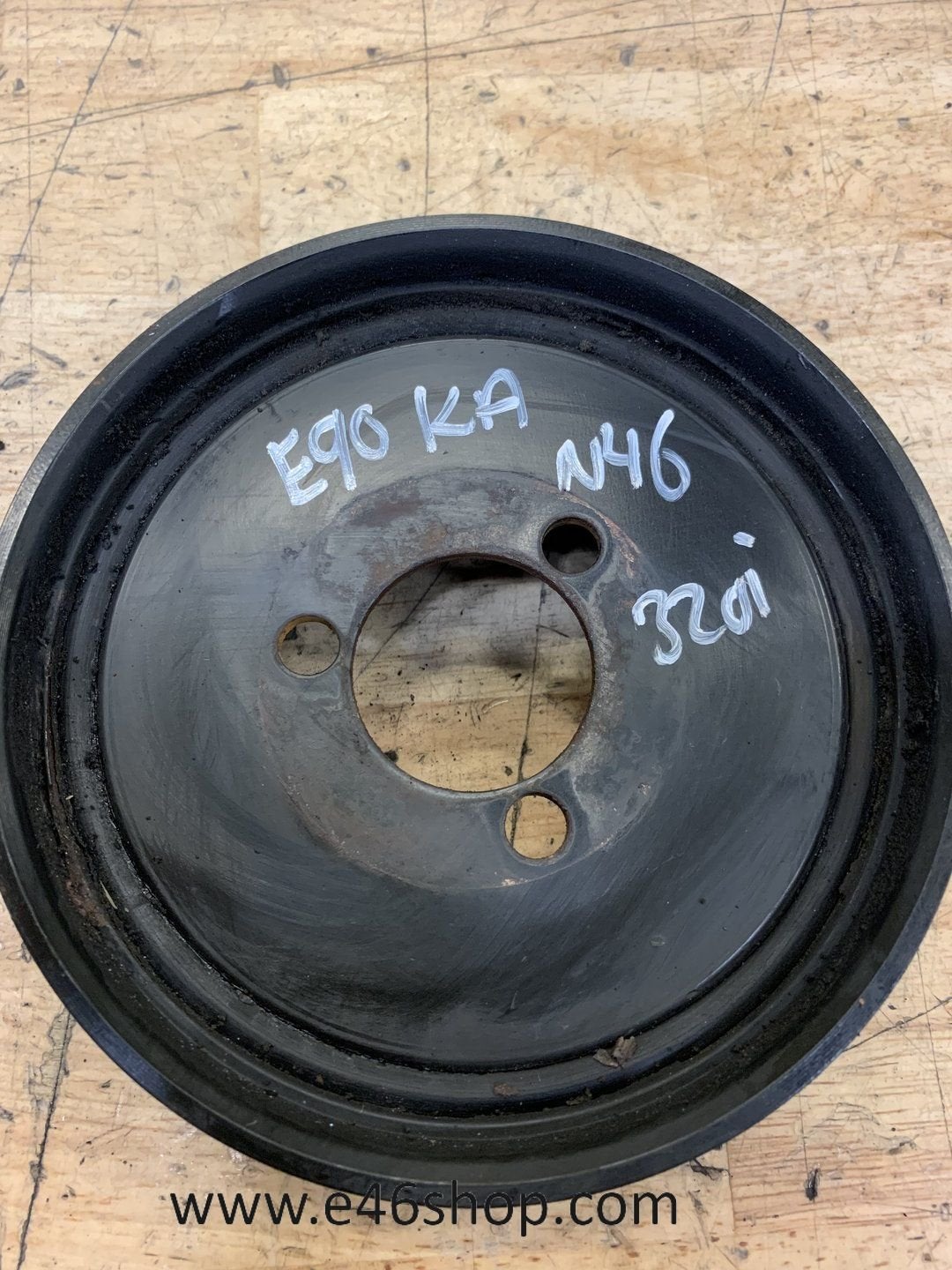 KRUKASPOELIE BMW E90- 320I N46 MOTOR, Gebruikt, -, -, Ophalen of Verzenden