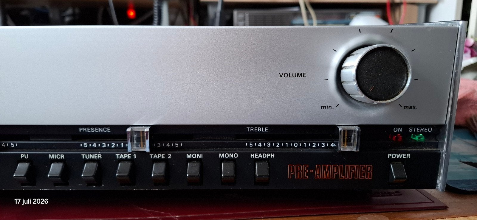 PHILIPS 22RH551 MFB Voorversterker - Onderhoud nodig, Overige merken, Ophalen of Verzenden, 120 watt of meer, Gebruikt