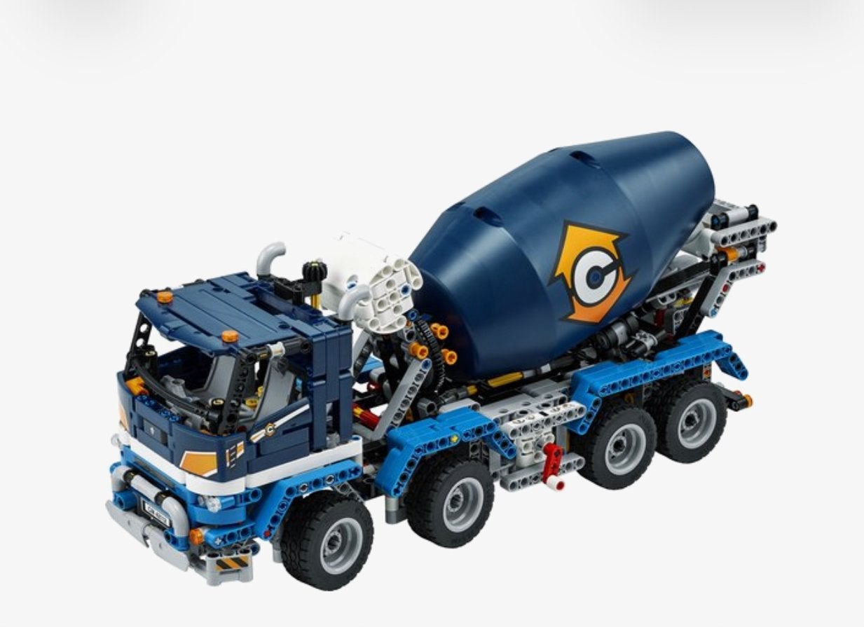 Lego Technic betonmixer 42112, Ophalen, Zo goed als nieuw