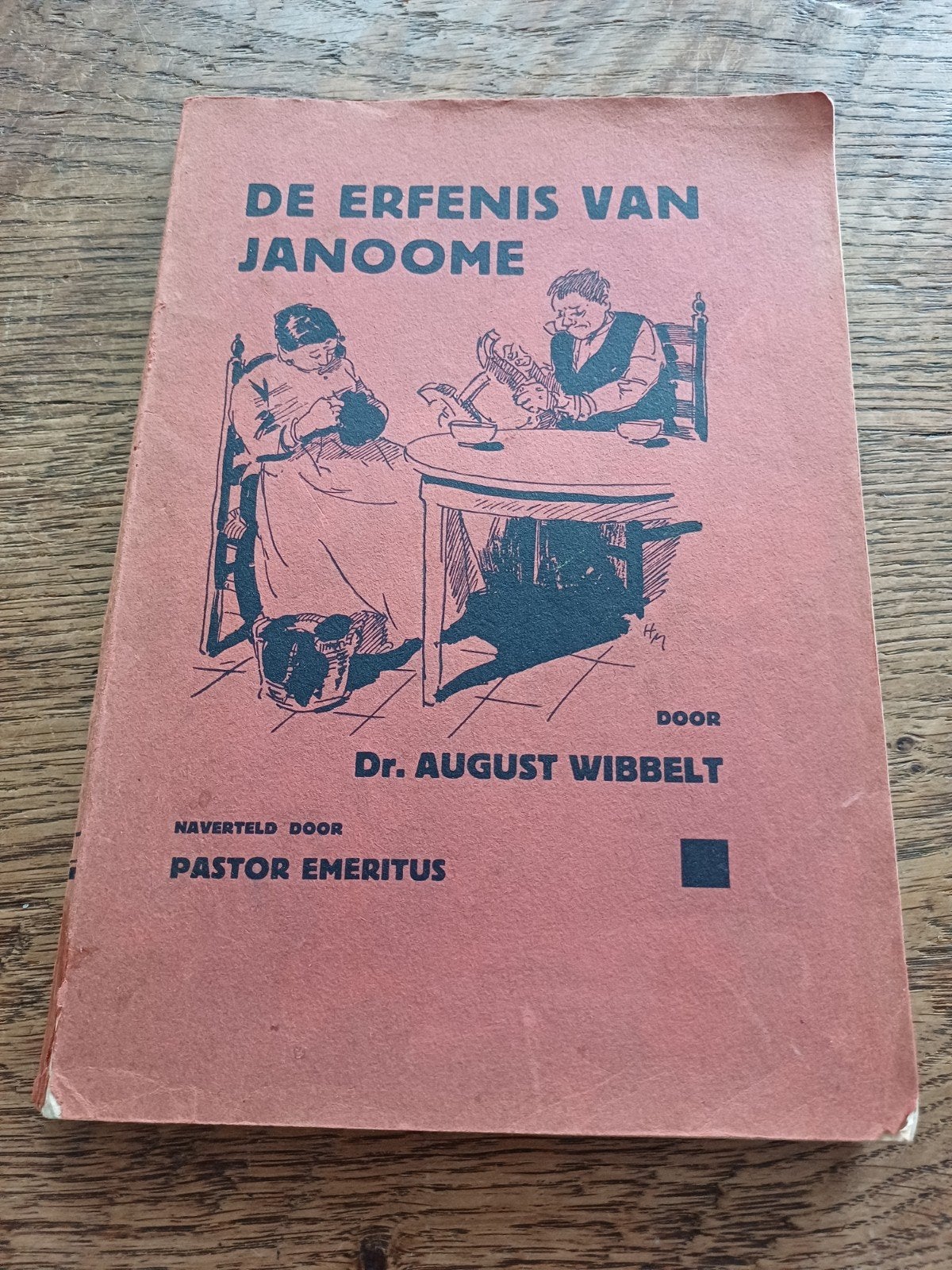 DE ERFENIS VAN JANOOME  DOOR Dr.AUGUST WIBBELT UIT  1930, Ophalen of Verzenden