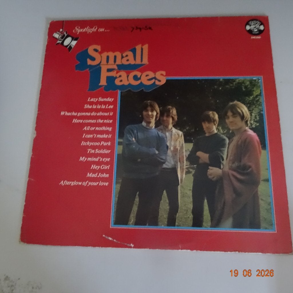 Small Faces - Spotlight On The Small Faces, Gebruikt, Verzenden, Originele persing, 12 inch