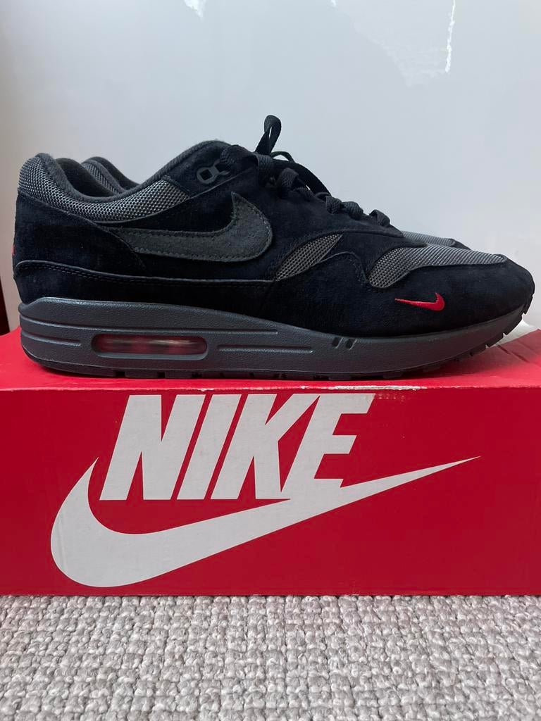 Nike air max 1 “Bred” / 45, Zwart, Ophalen of Verzenden, Sneakers of Gympen, Zo goed als nieuw