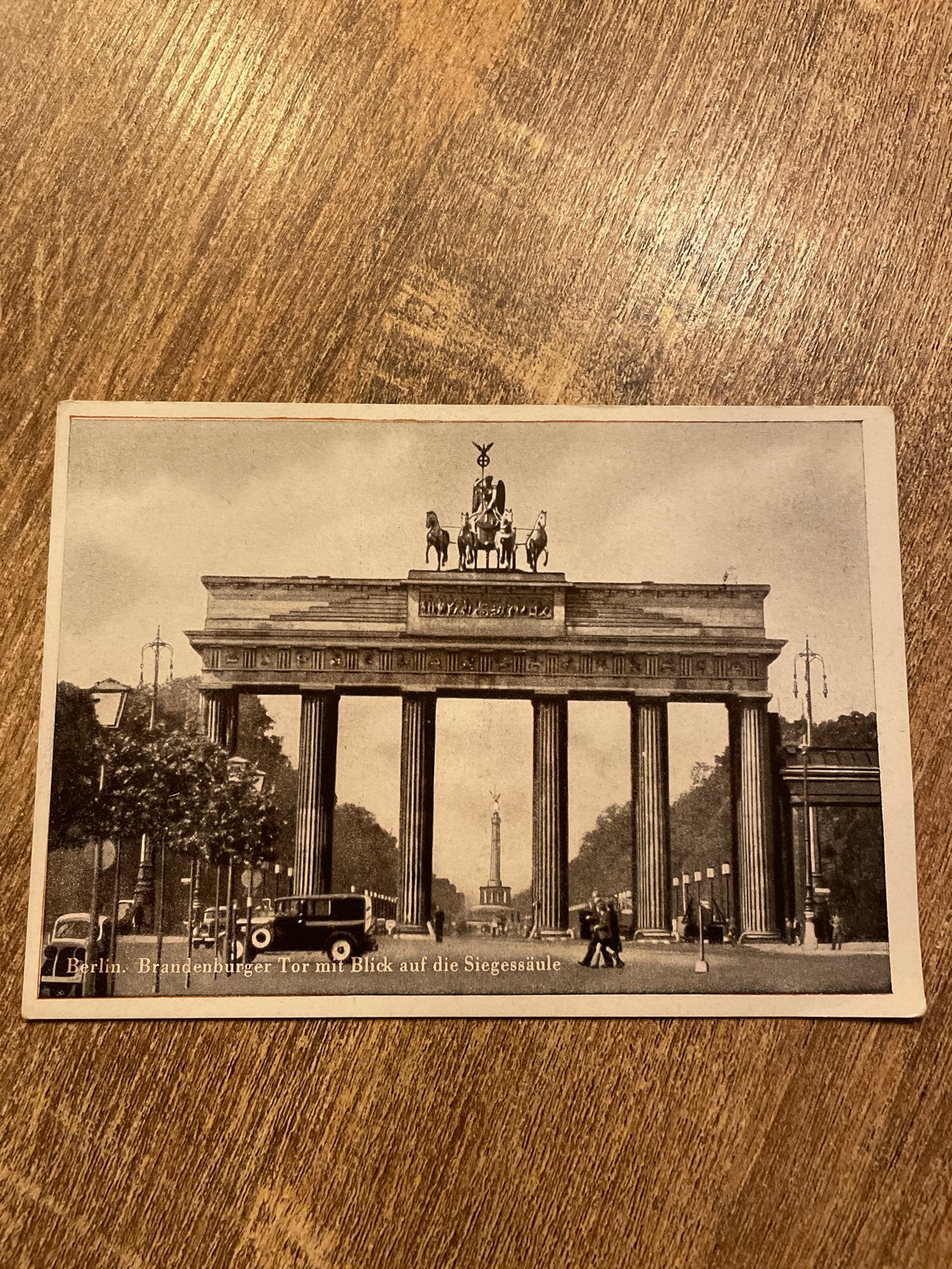 Ansichtkaart Berlijn - Brandenburger Tor (voor 1920), Ophalen of Verzenden, Gelopen, Duitsland