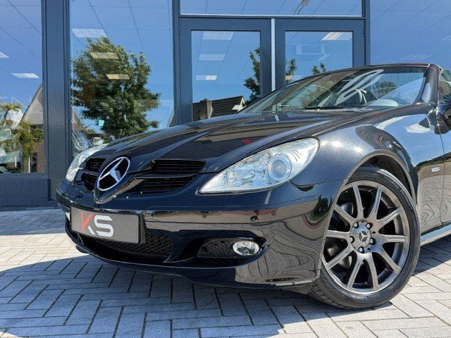 Mercedes-Benz SLK-klasse 200 K. Edition 10 Automaat, Automaat, Achterwielaandrijving, Gebruikt, Zwart