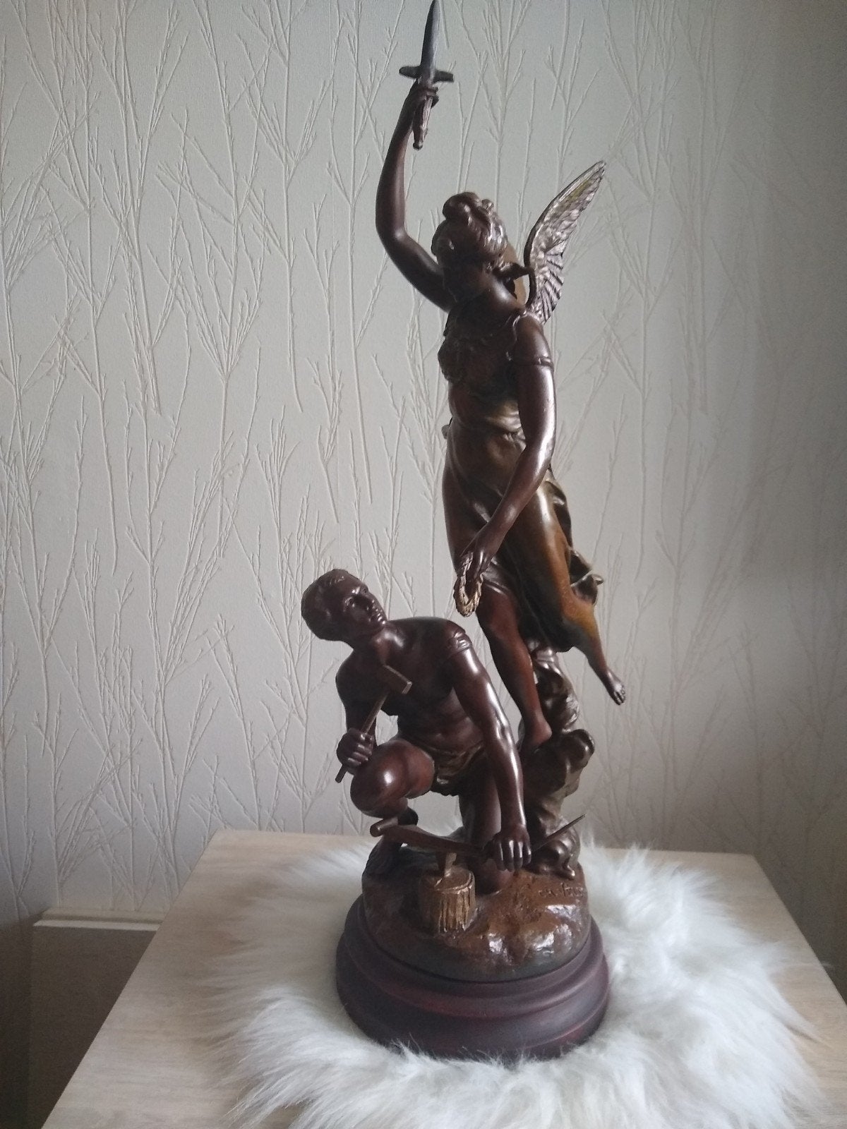Te koop mooi samac beeld, Antiek en Kunst, Ophalen