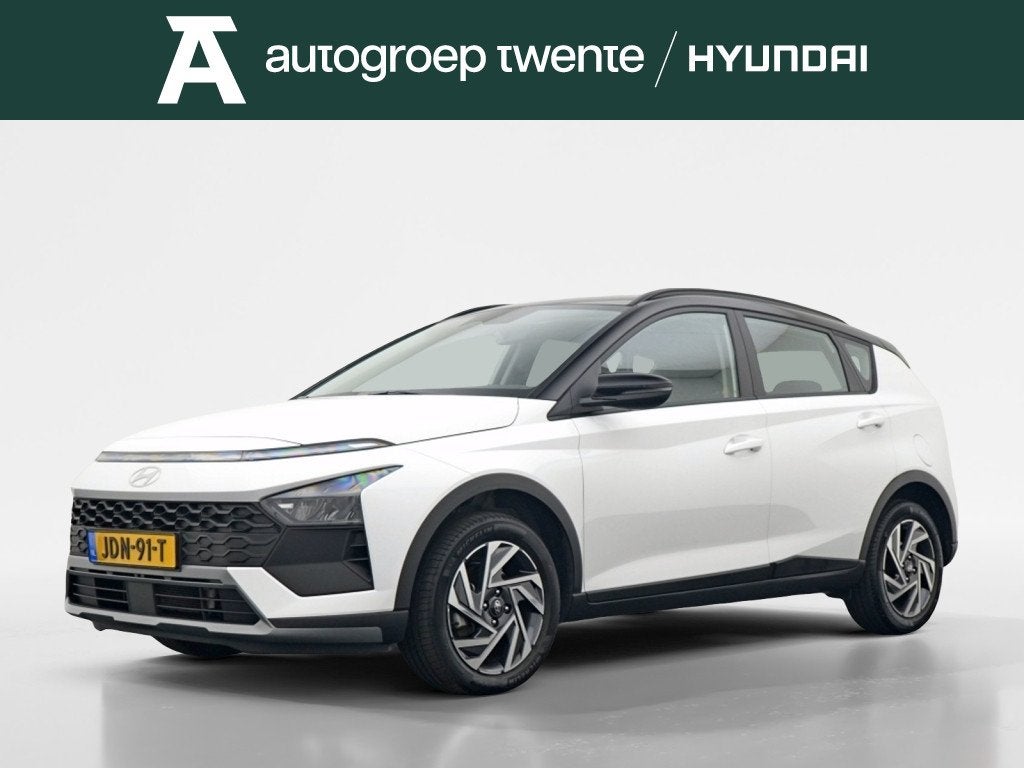 Hyundai Bayon 1.0 T-GDI Comfort Automaat | Navigatie | Camer, Dealer onderhouden, Wit, Origineel Nederlands, Bedrijf