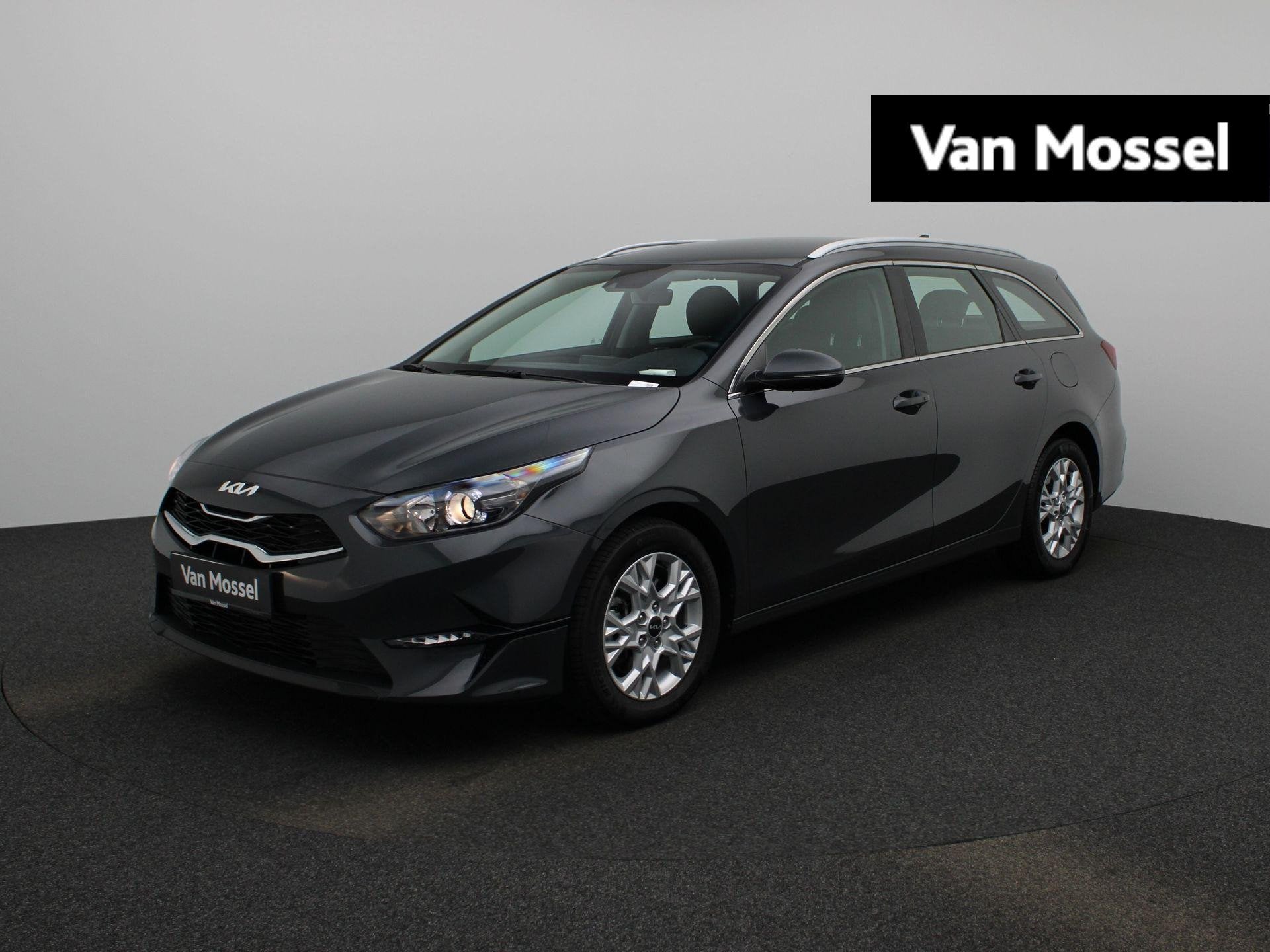 Kia Ceed SW Pulse 1.0 T-GDi 120 MHEV DCT ISG Automaat | Navi, Auto's, 12 maanden, Stof, Gebruikt, Zwart