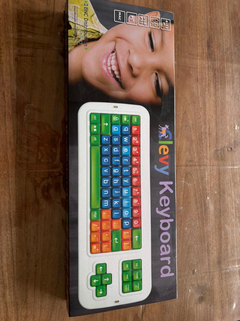 Toetsenbord Clevy Keyboard draadloos USB /PS2, Ophalen of Verzenden, Zo goed als nieuw