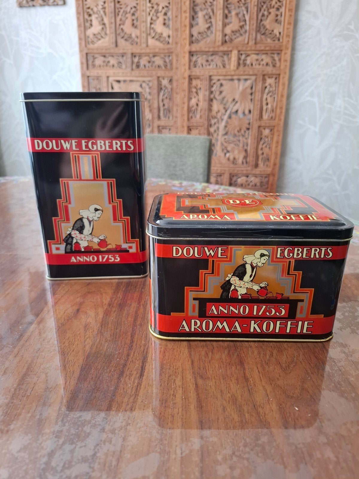 Douwe Egberts koffieblikken, Verzamelen, Blikken, Ophalen of Verzenden