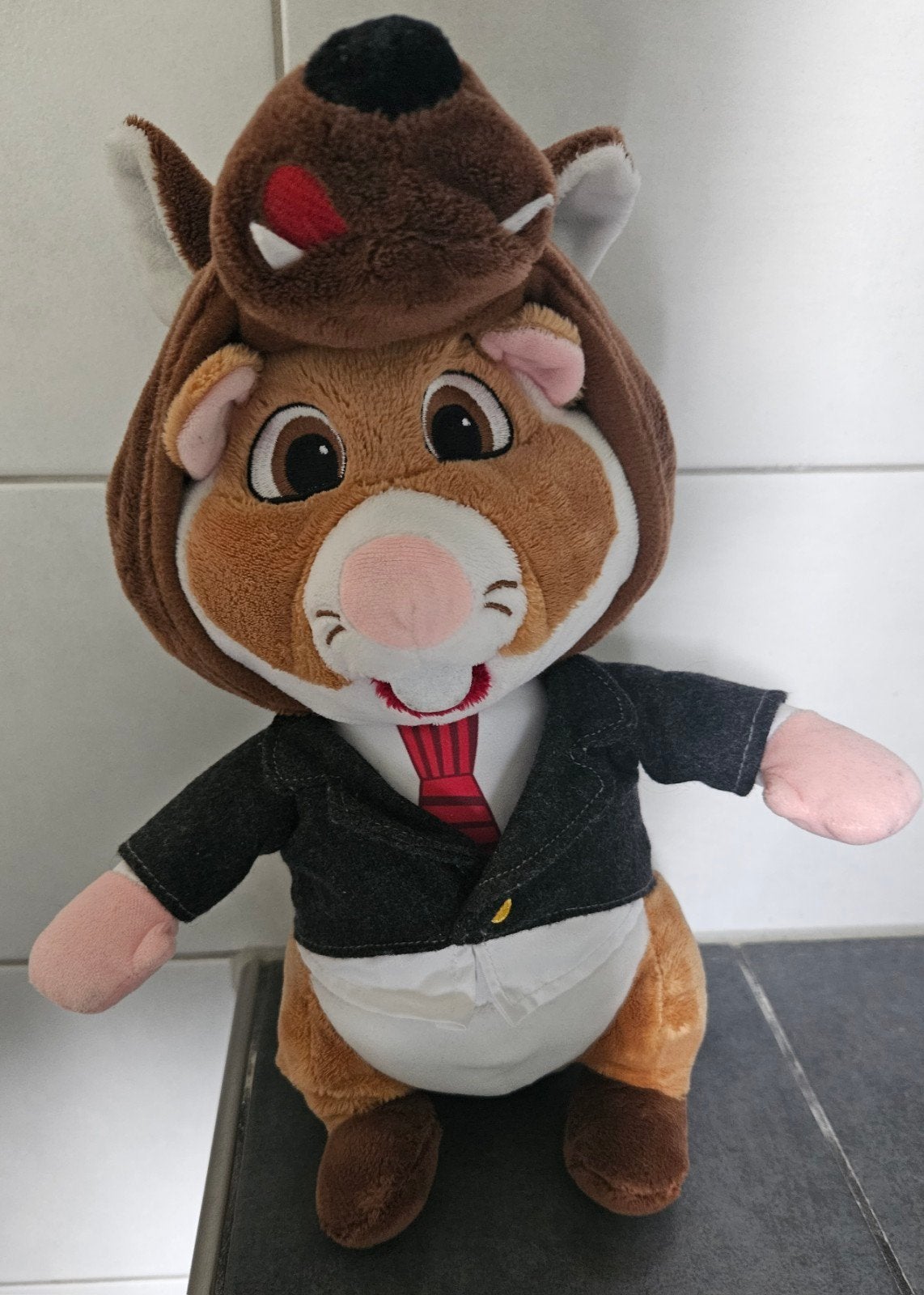 HAMSTER KNUFFEL, Kinderen en Baby's, Speelgoed | Knuffels en Pluche, Ophalen of Verzenden, Zo goed als nieuw, Overige typen