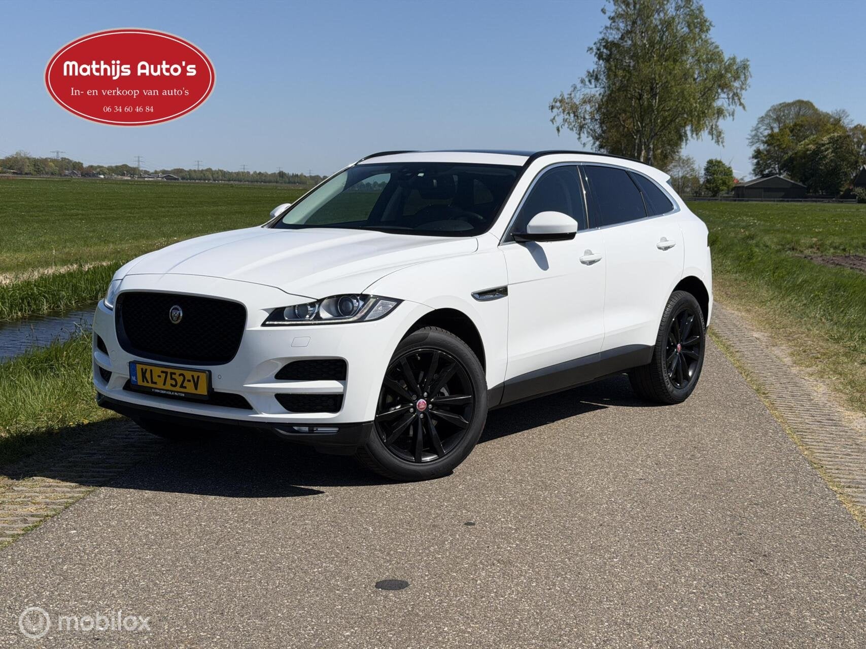 Jaguar F-Pace 2.0 R-Sport AWD 20d Pano! dealer onderhouden!, Automaat, Euro 6, 4 cilinders, 179 pk