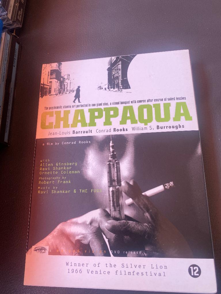 Chappaqua A Film By C. Rooks ( dvd ), Ophalen of Verzenden, 1980 tot heden, Zo goed als nieuw