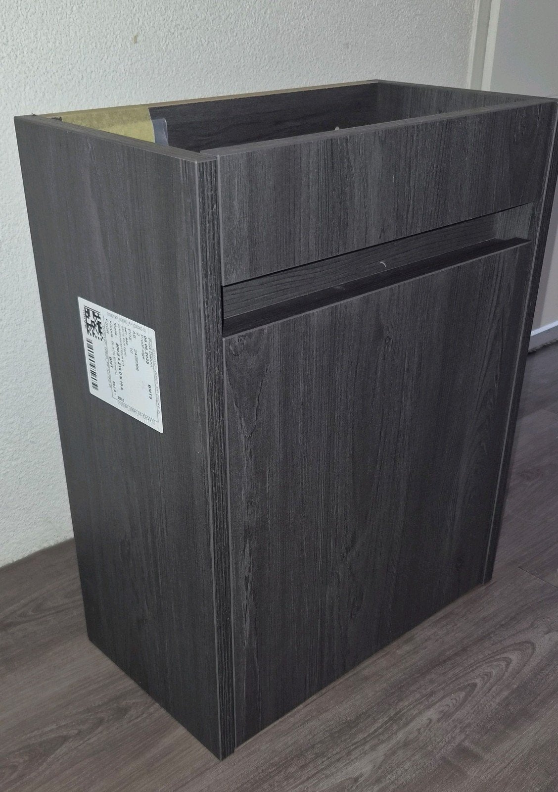 Fonteinkast black burned, Huis en Inrichting, Badkamer | Badkamermeubels, Ophalen, Overige typen, Nieuw, 50 tot 100 cm