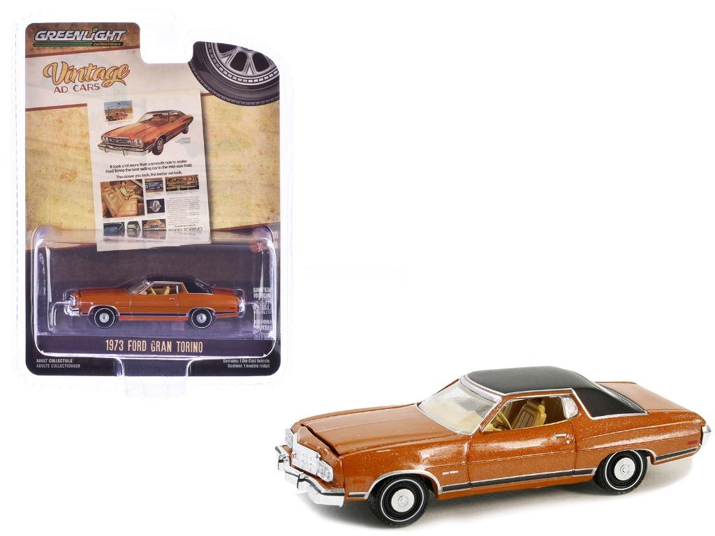 1973 Ford Gran Torino van Greenlight 1/64 Vintage, Ophalen of Verzenden, Nieuw, Auto