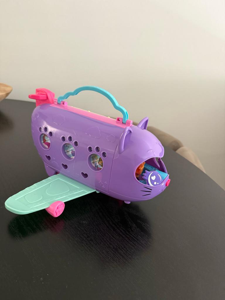 Polly pocket Vliegend Speelset, Ophalen of Verzenden, Gebruikt, Meisje