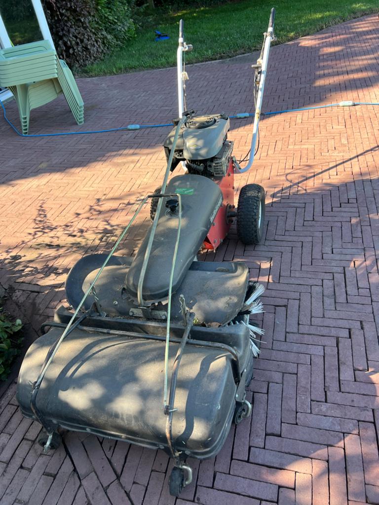 Tielbürger TK36 veegmachine met BS motor in zeer goede staat, Ophalen, Gebruikt