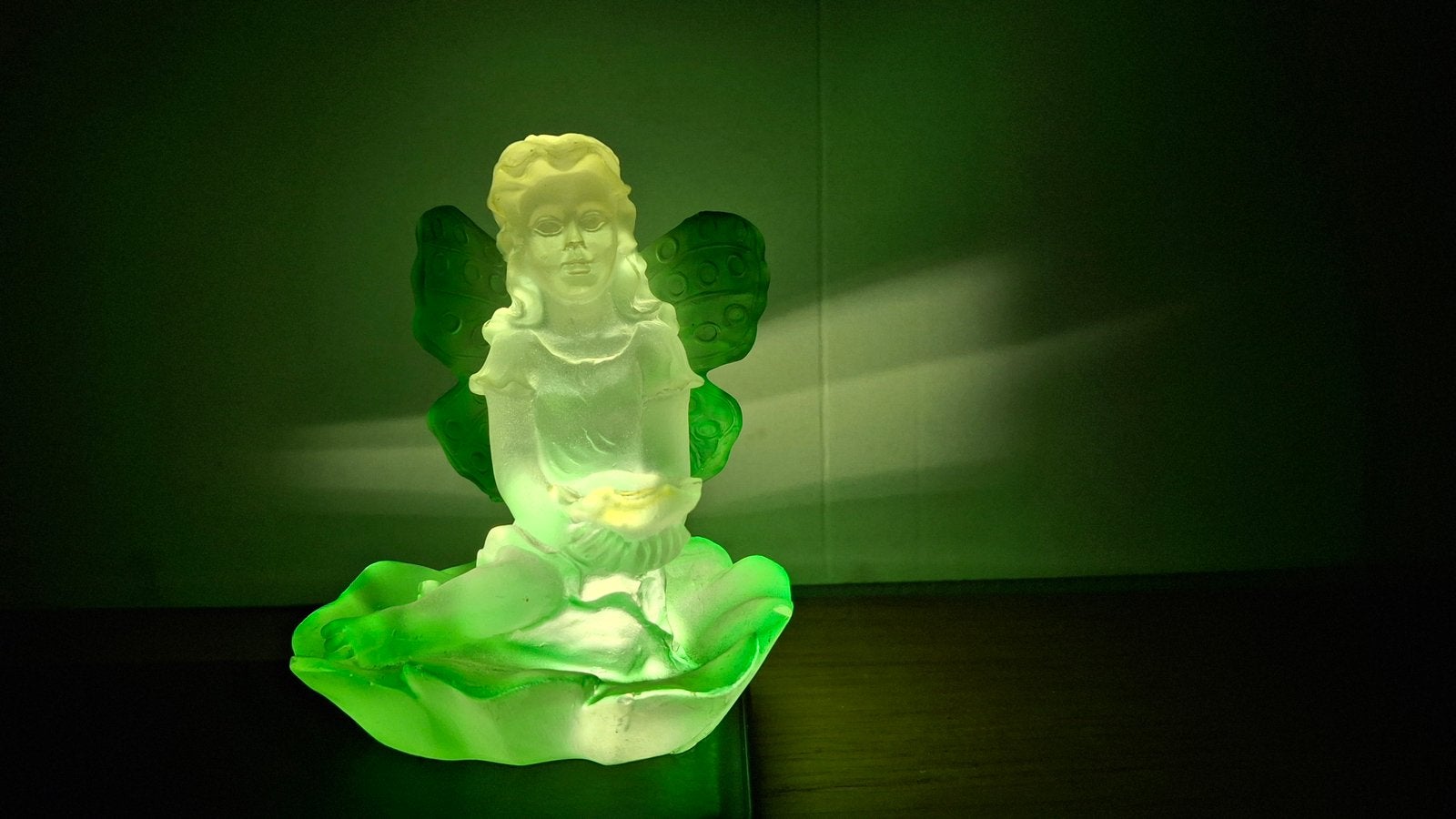 Engeltje met verlichting, Ophalen of Verzenden, Gebruikt, Fantasy