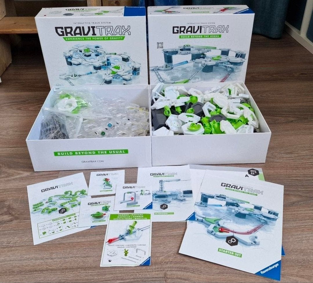 2x GraviTrax Starter Set & Uitbreidingen - Zo goed als nieuw, Ophalen of Verzenden, Zo goed als nieuw, Overige merken