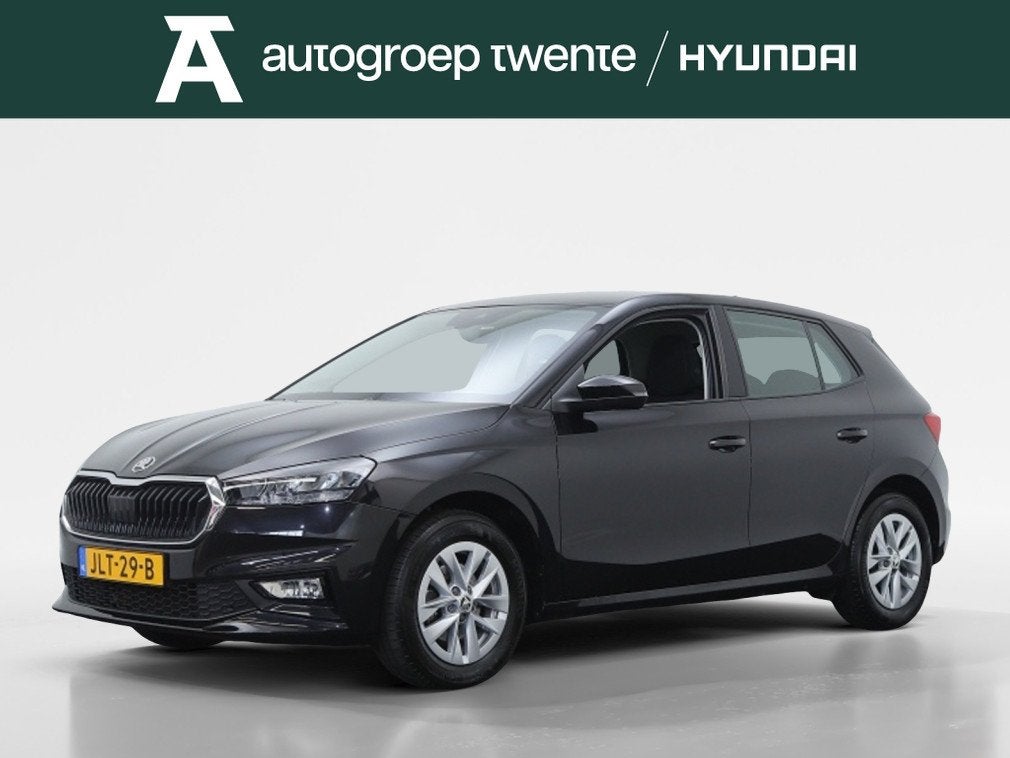 Skoda Fabia 1.0 TSI Selection | Private Lease 399,- | Carpla, Auto's, Stof, Gebruikt, 116 pk, Zwart