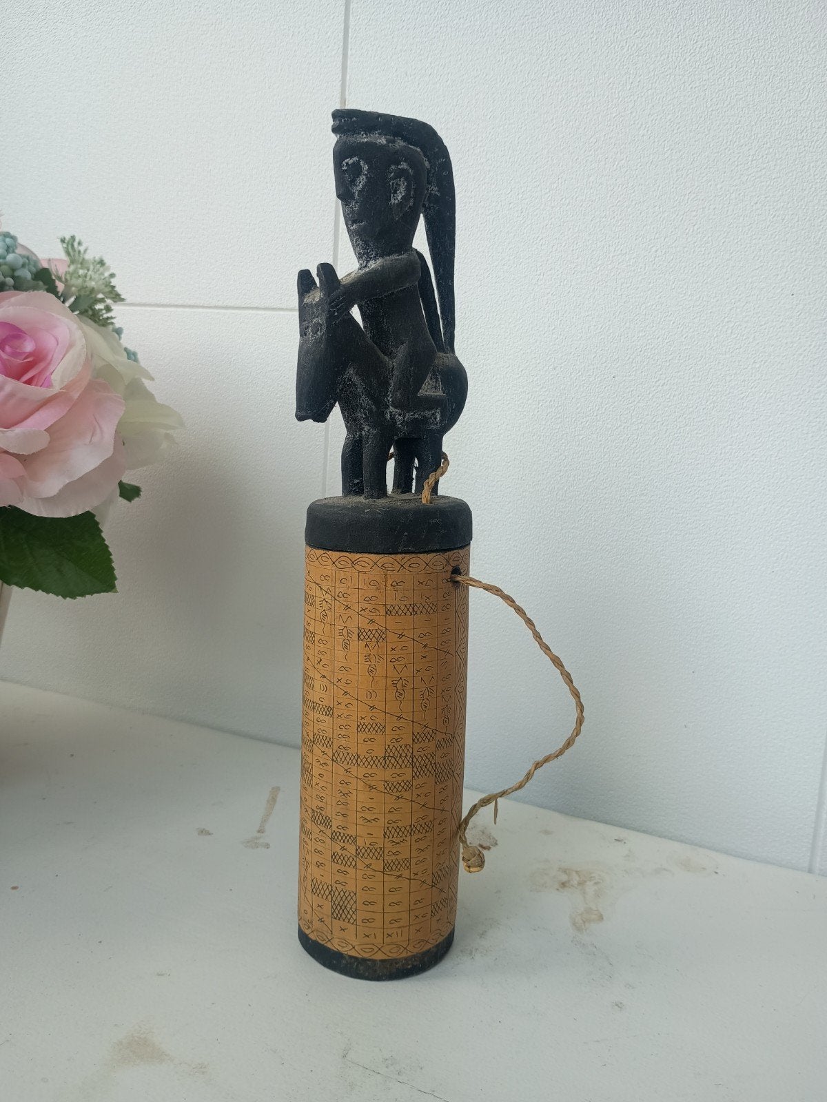 Batak Indonesische medicijnkoker, Antiek en Kunst, Ophalen of Verzenden