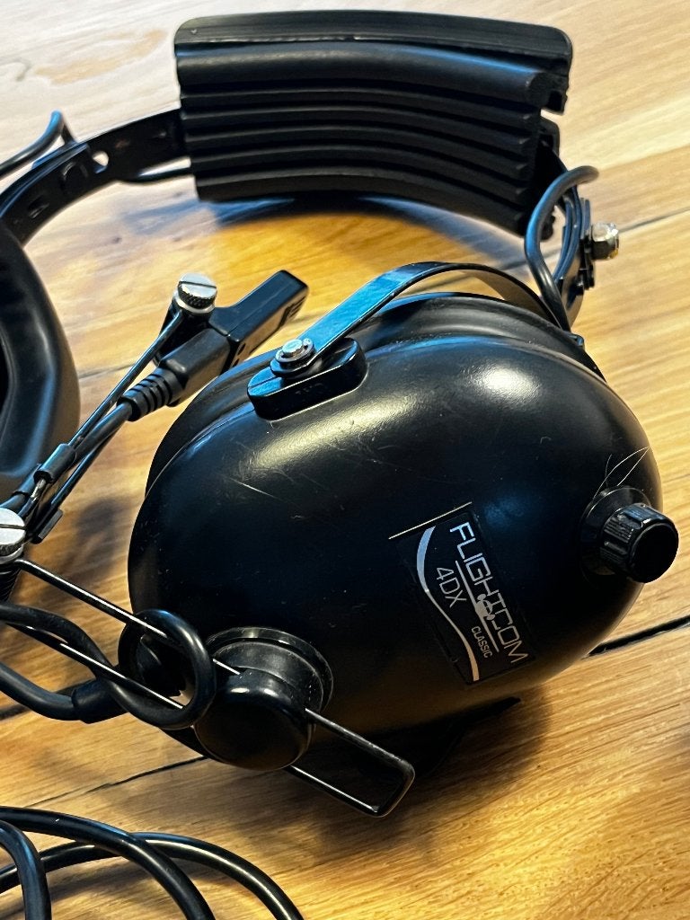 Flightcom 4DX Classic Piloten Headset (2 stuks)