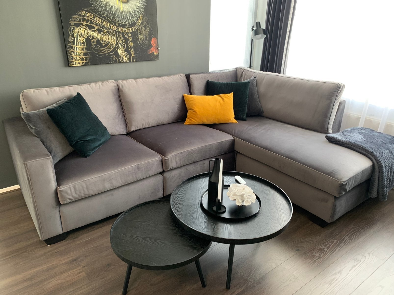 2 ronde salontafels - Mesa, Huis en Inrichting, Ophalen, Gebruikt