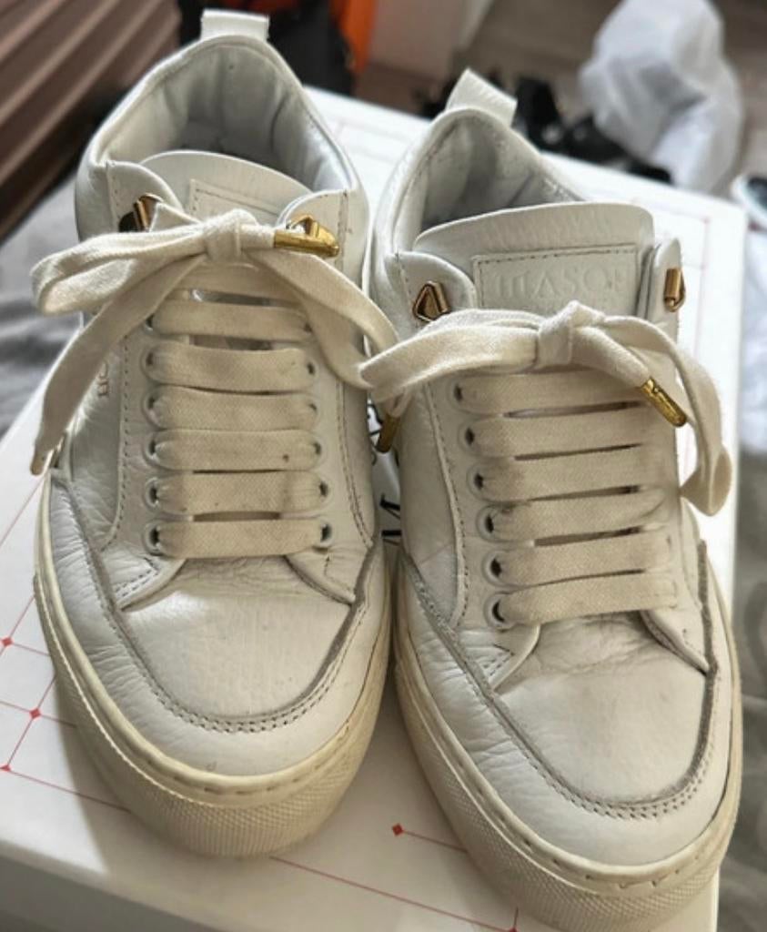 Mason Garments sneakers maat 37, Kleding | Dames, Schoenen, Ophalen of Verzenden, Gedragen, Wit, Sneakers of Gympen