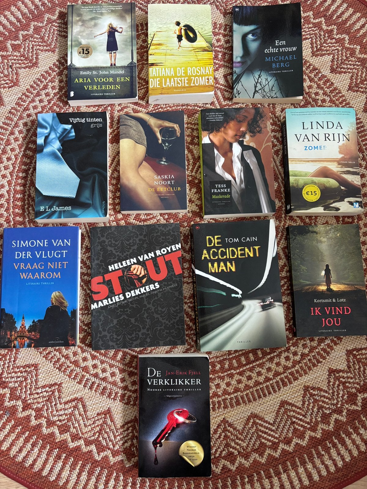 Spannende Literaire Thrillers - boeken Diverse Auteurs, Boeken, Ophalen of Verzenden, Gelezen, Nederland