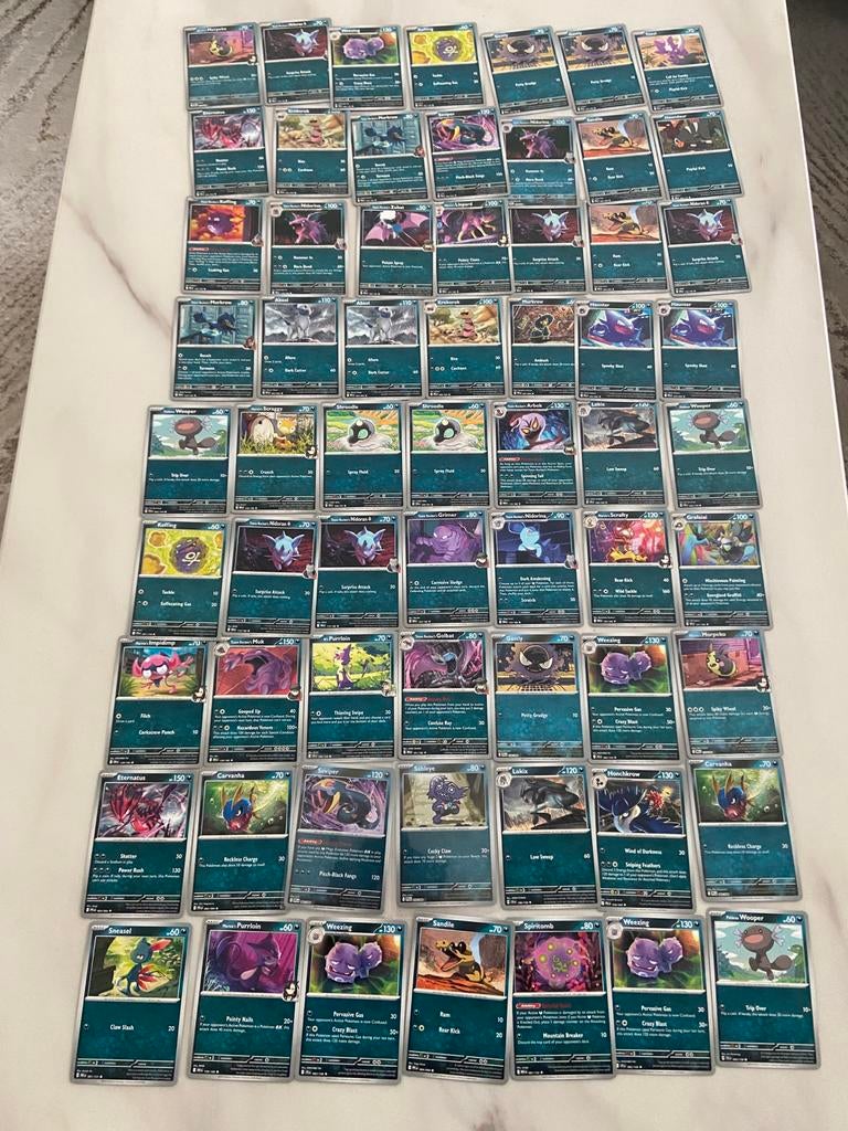 Grote collectie Pokémon kaarten - Diverse types, Ophalen of Verzenden, Zo goed als nieuw