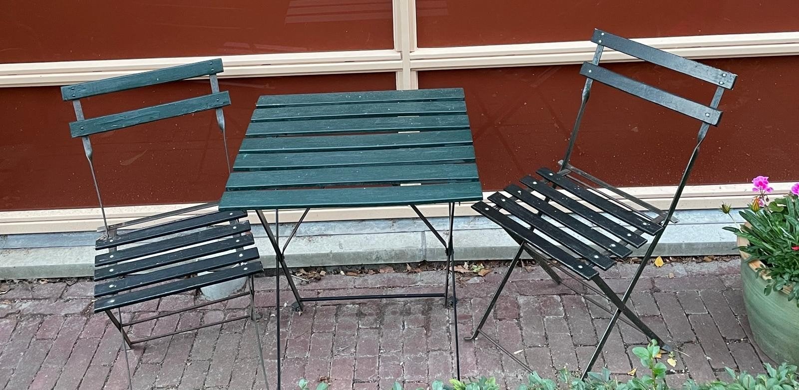 tuin setje, Ophalen, 2 zitplaatsen