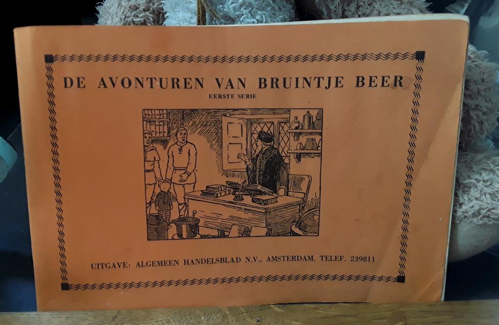 Vintage kinderboekje: De avonturen van Bruintje Beer, Boeken, Ophalen of Verzenden, Gelezen, Fictie algemeen