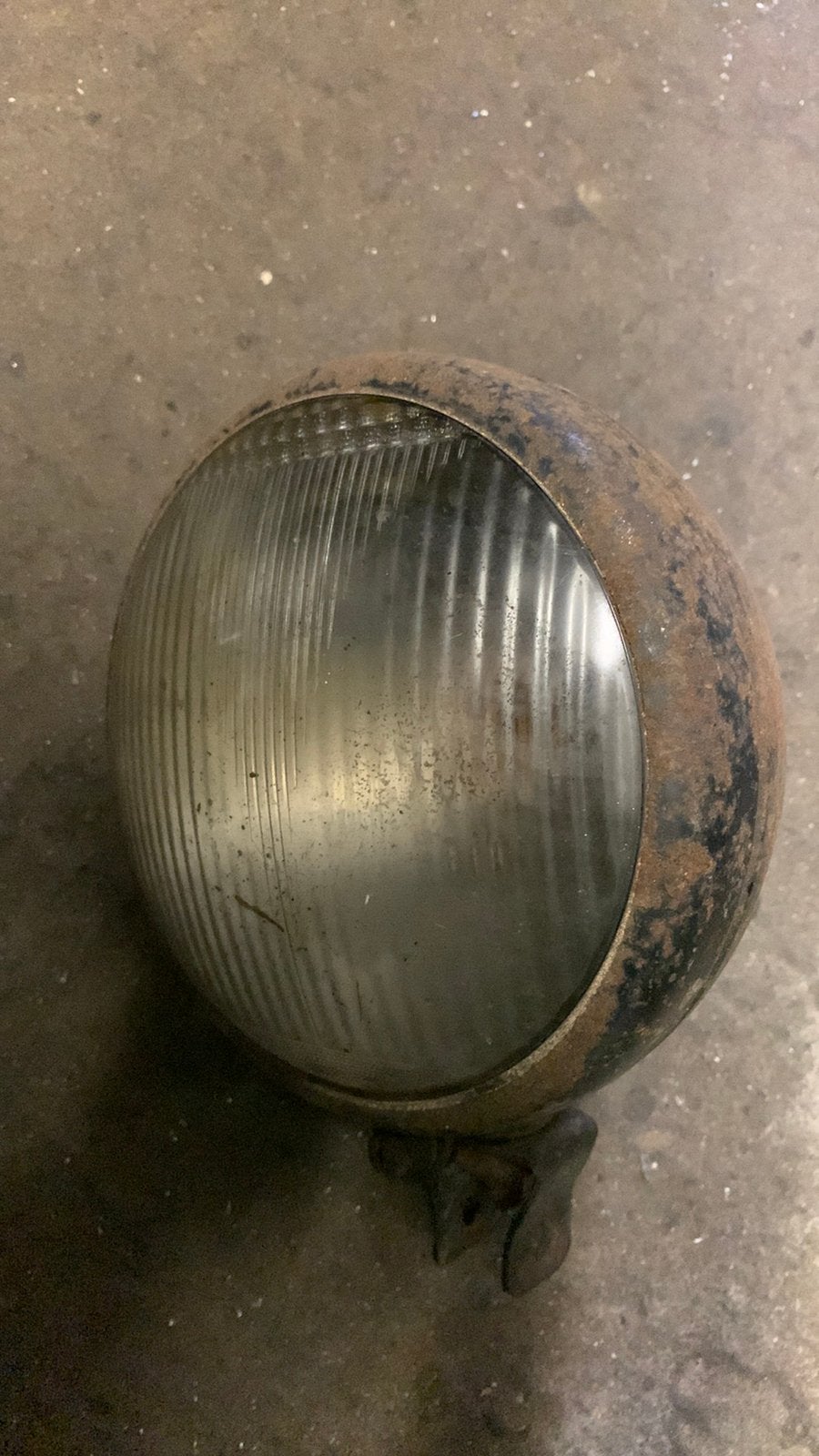 Zoeklamp schijnwerper vintage lamp licht tractor, Auto-onderdelen, Ophalen, Gebruikt
