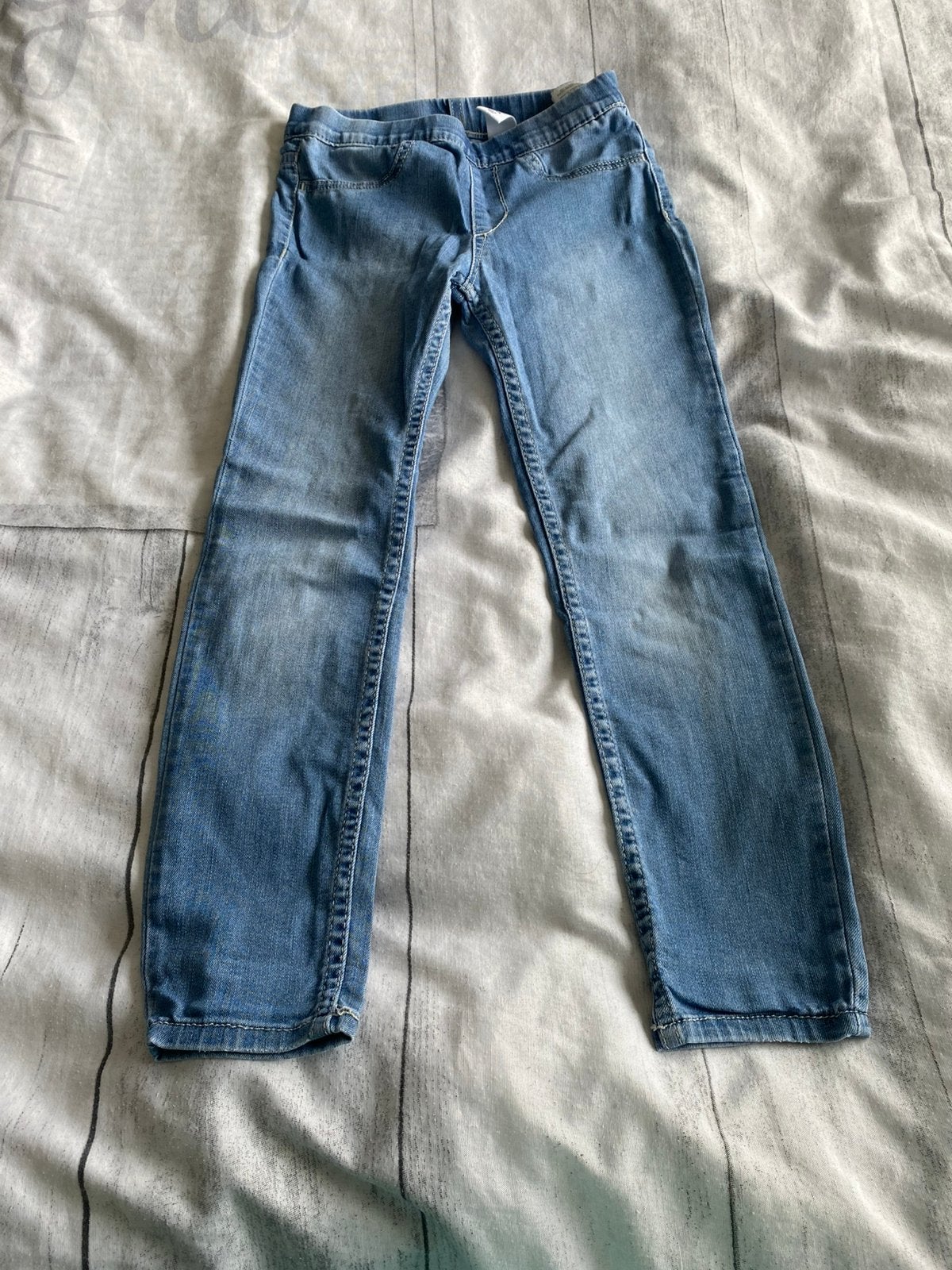 Denim jegging maat 116, Ophalen of Verzenden, Zo goed als nieuw, Meisje, Broek