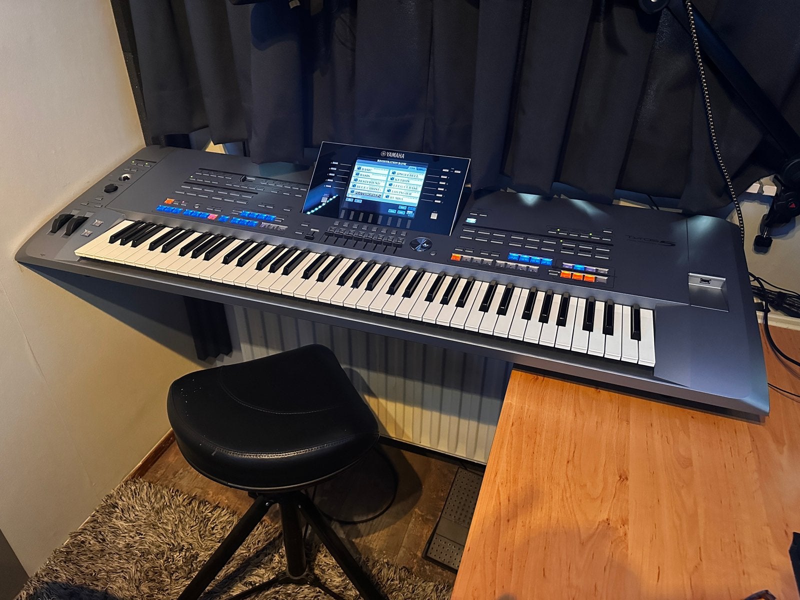 Yamaha Tyros 5  76, Muziek en Instrumenten, Keyboards, Ophalen, Zo goed als nieuw, 76 toetsen, Yamaha