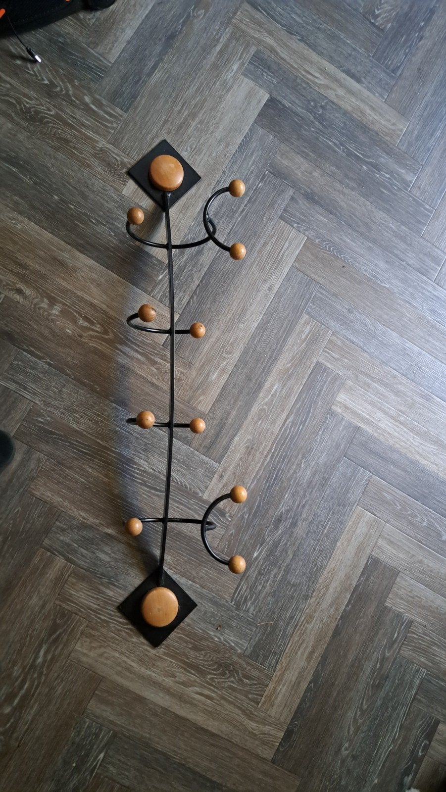 Bony design kapstok met houten knoppen, Ophalen of Verzenden