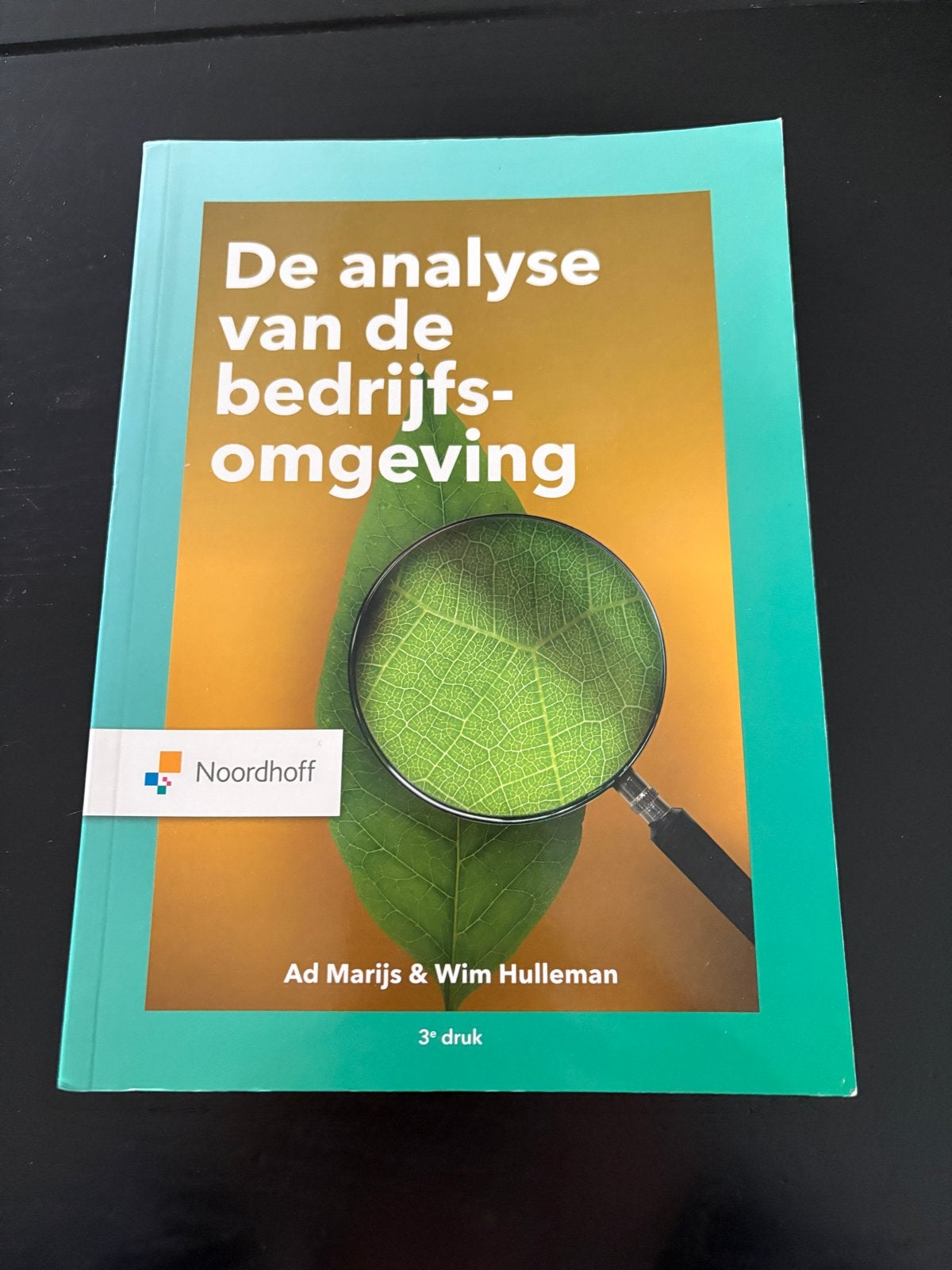 De analyse van de bedrijfsomgeving - Noordhoff (3e druk), Ophalen of Verzenden, Zo goed als nieuw, Bedrijfseconomie of M&O