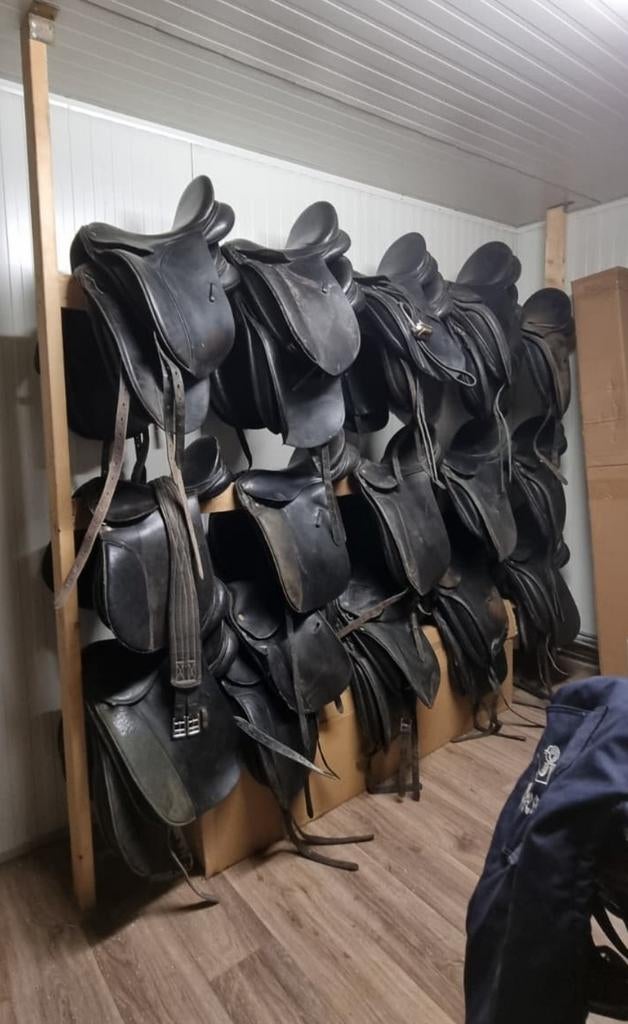 Diverse dressuur zadels, Ophalen of Verzenden, Gebruikt
