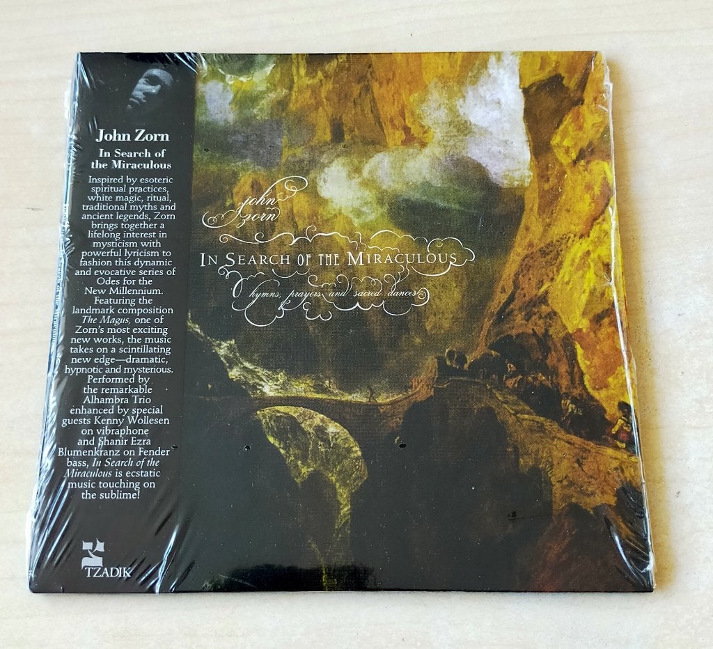 John Zorn - In Search of the Miraculous CD 2020 Tzadik, Ophalen of Verzenden, Zo goed als nieuw, Jazz