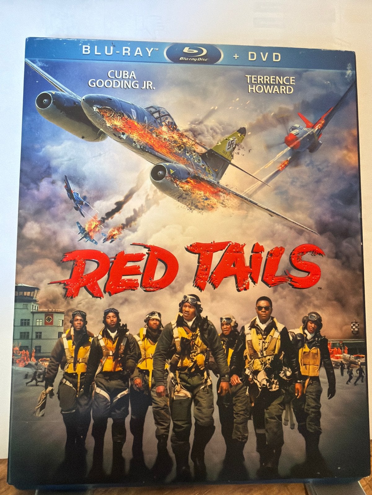Red Tails Blu-ray + DVD - Actie/Oorlogsdrama, Ophalen of Verzenden, Zo goed als nieuw, Actie